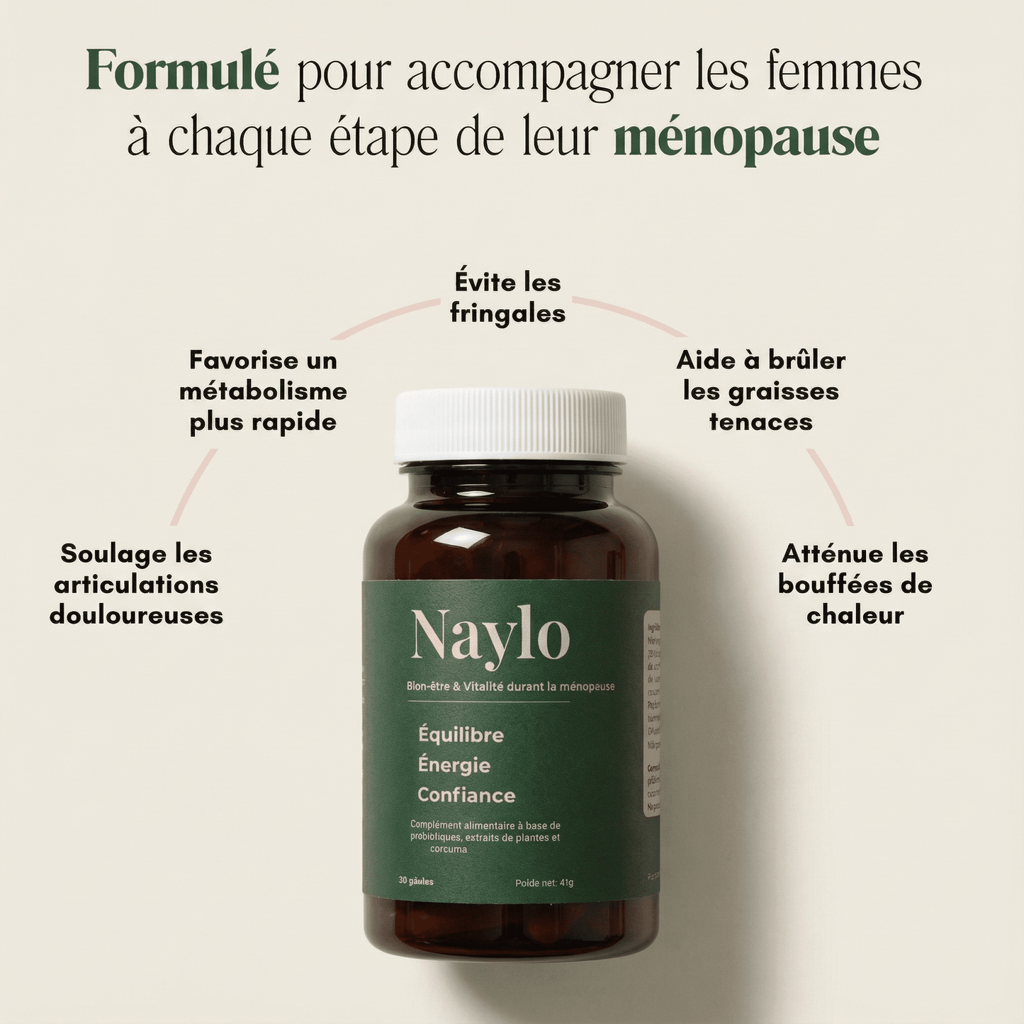 Naylo ｜ Ménopause Confort Articulaire & Hormonal - Naylo